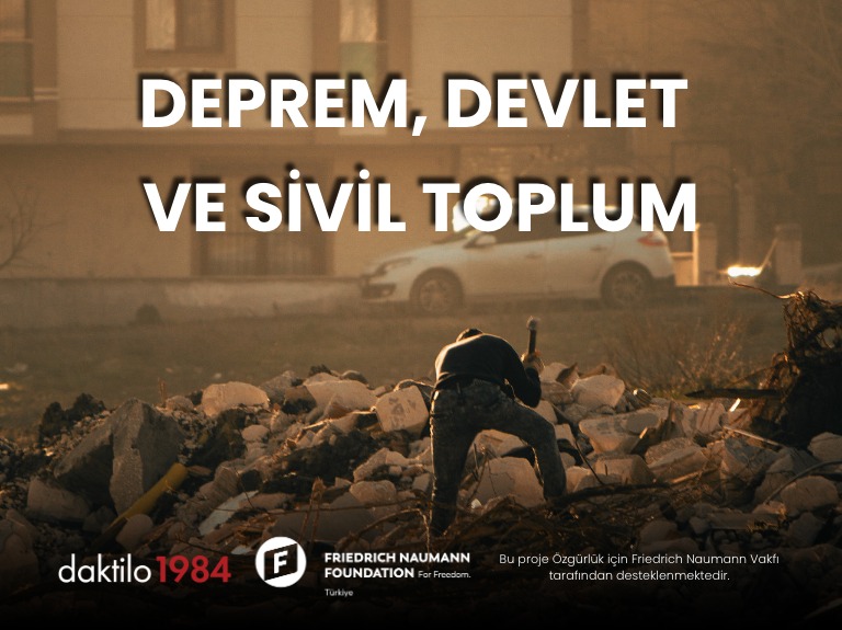 Deprem, Devlet ve Sivil Toplum