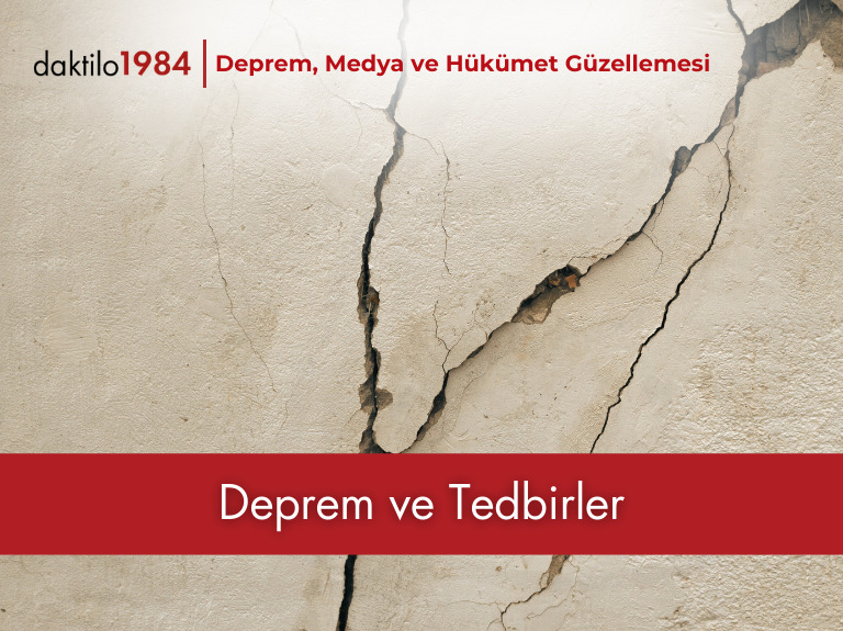 Deprem ve Tedbirler