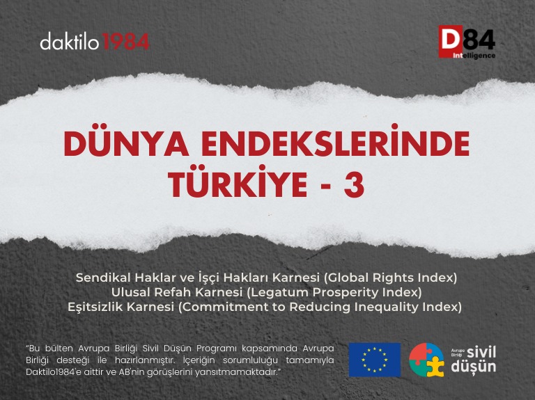Dünya Endekslerinde Türkiye – III