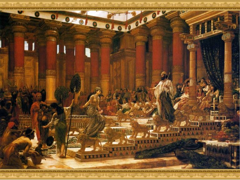 Edward John Poynter’ın Fırçasından Tarihi Karşılaşma: Saba Melikesi’nin Kral Süleyman’ı Ziyareti